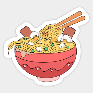 Noodles bowl Sticker